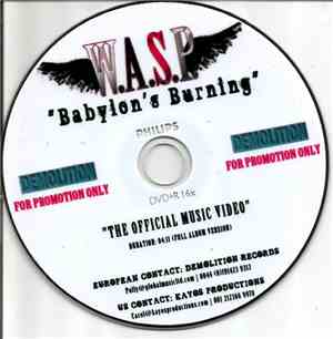 W.A.S.P. - Babylon´s Burning