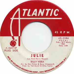 Billy Vera - Julie / Time Doesn't Matter Any More