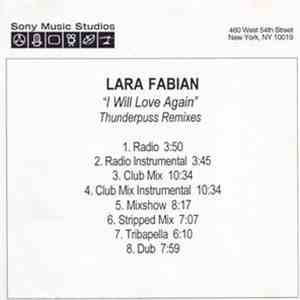 Lara Fabian - I Will Love Again (Thunderpuss Remixes)
