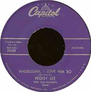 Peggy Lee - Hallelujah, I Love Him So