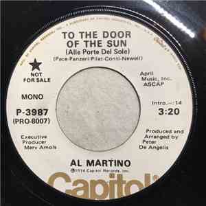Al Martino - To The Door Of The Sun (Alle Porte Del Sole)