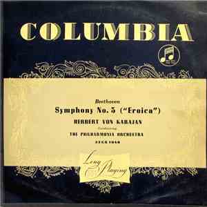 Beethoven, Herbert Von Karajan Conducting The Philharmonia Orchestra - Symp ...