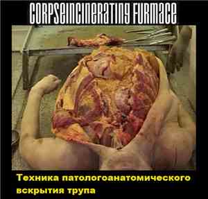Corpseincinerating Furmace - Техника Патологоанатомического Вскрытия Трупа