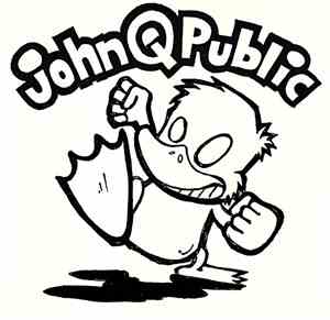 John Q. Public / The Muthafuckin Browns - Middle Man Split