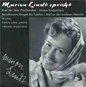 Marion Lindt - Brief Der Jette Plischkumkat / Unsere Kinderchens / Bei Lehmanns Klingelt Das Telefon / Brief An Den Treulosen Heinrich