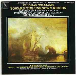 Ralph Vaughan Williams, Norman Del Mar, City Of Birmingham Symphony Orchest ...