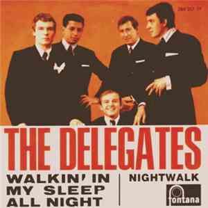 The Delegates  - Walkin' In My Sleep All Night / Nitewalk