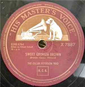 The Oscar Peterson Trio - Sweet Georgia Brown / Poor Butterfly