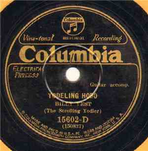 Billy Vest - Yodeling Hobo / A Message From Home