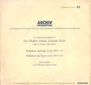 Johann Sebastian Bach - Das Schaffen Johann Sebastian Bachs