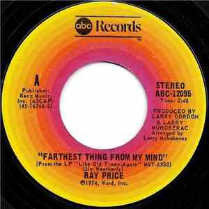Ray Price - Farthest Thing From My Mind