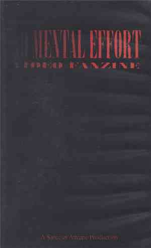 Various - No Mental Effort Video Fanzine N°1