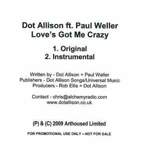 Dot Allison ft. Paul Weller - Love's Got Me Crazy
