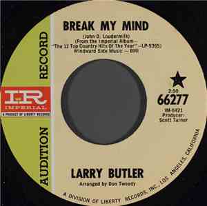 Larry Butler - Break My Mind