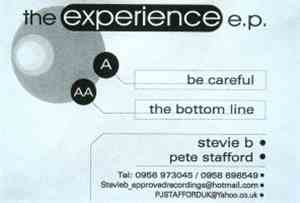 Stevie B  & Pete Stafford - The Experience E.P.