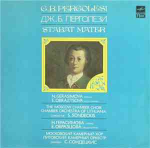 G. B. Pergolesi - N. Gerasimova, E. Obraztsova, Moscow Chamber Choir, The,  ...