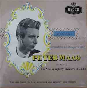 Peter Maag Conducting The New Symphony Orchestra Of London : Mozart - Seren ...