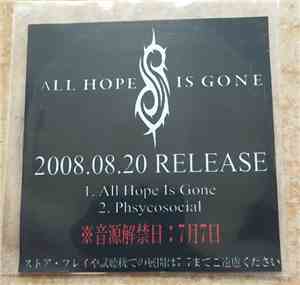 Slipknot - All Hope Is Gone Radio Sampler