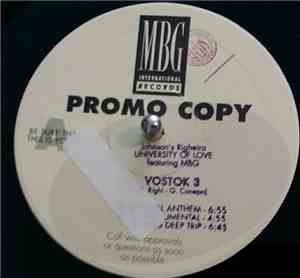 University Of Love Featuring MBG - Vostok 3