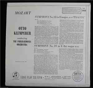 Otto Klemperer, Mozart - Mozart Symphonies