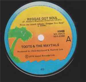 Toots & The Maytals - Reggae Got Soul