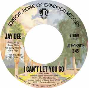 Jay Dee  - I Can't Let You Go