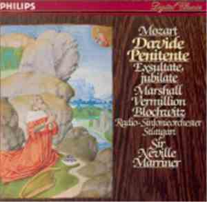 Mozart — Marshall, Vermillion, Blochwitz, Radio-Sinfonieorchester Stuttgart ...