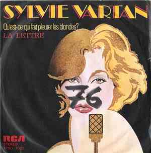 Sylvie Vartan - Qu'Est-Ce Qui Fait Pleurer Les Blondes? / La Lettre