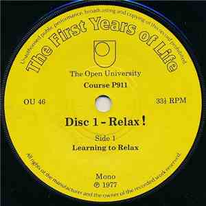 Unknown Artist - The First Years Of Life Disc 1 - Relax!