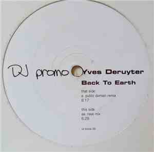 Yves Deruyter - Back To Earth