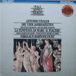 Antonio Vivaldi –  Alice Harnoncourt, Concentus Musicus Wien, Nikolaus Harn ...