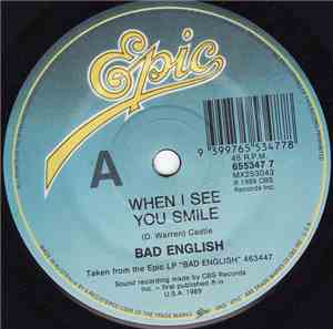 Bad English - When I See You Smile