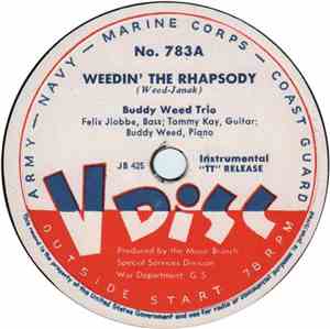 Buddy Weed Trio / Clark Terry And His Section Eights - Weedin' The Rhapsody ...