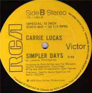 Carrie Lucas - Dance With You / Simpler Days