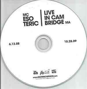 Esoteric  - Live in Cambridge MA