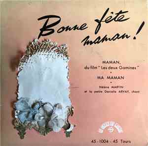 Hélène Martin Et La Petite Danielle Arvay - Bonne Fête Maman !