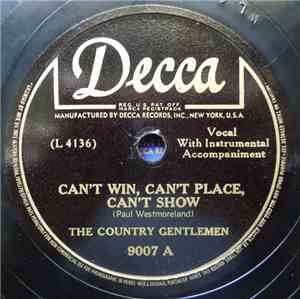 The Country Gentlemen - Can't Win, Can't Place, Can't Show