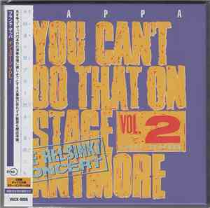 Frank Zappa - You Can't Do That On Stage Anymore Vol. 2 - The Helsinki Conc ...