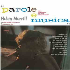 Helen Merrill Con Piero Umiliani E Il Suo Complesso - Parole E Musica