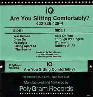 IQ  - Are You Sitting Comfortably?