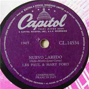 Les Paul & Mary Ford - Theme From The Three Penny Opera / Nuevo Laredo