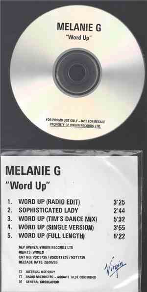 Melanie G  - Word Up