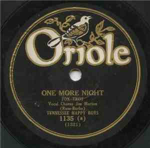 Tennessee Happy Boys / Billy James' Dance Orchestra - One More Night / Will ...