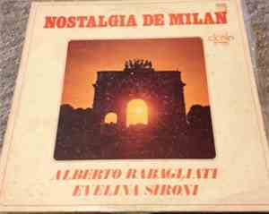 Alberto Rabagliati, Evelina Sironi - Nostalgia De Milan
