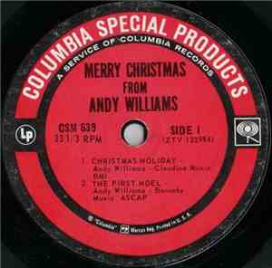 Andy Williams - Merry Christmas From Andy Williams