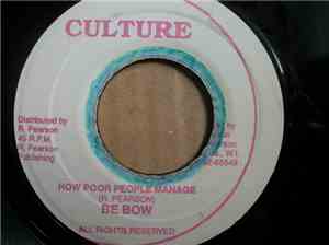 Be Bow - How Poor People Manage