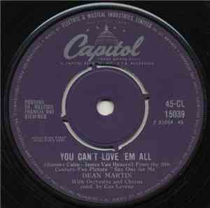 Dean Martin - On An Evening In Roma / You Can't Love 'Em All