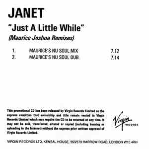 Janet - Just A Little While (Maurice Joshua Remixes)