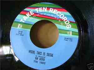 Jim Boyd  - Vicki This Is Susie / Don't Ask For More