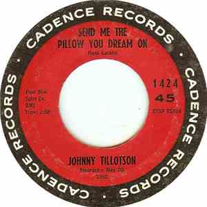 Johnny Tillotson - Send Me The Pillow You Dream On / What'll I Do